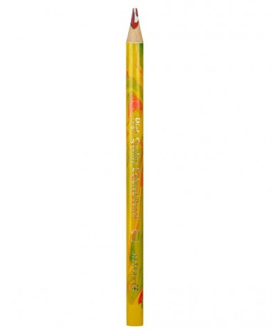 Kredki ołówkowe Astra trójkątne tęczowe JUMBO dla dzieci kolorowe
