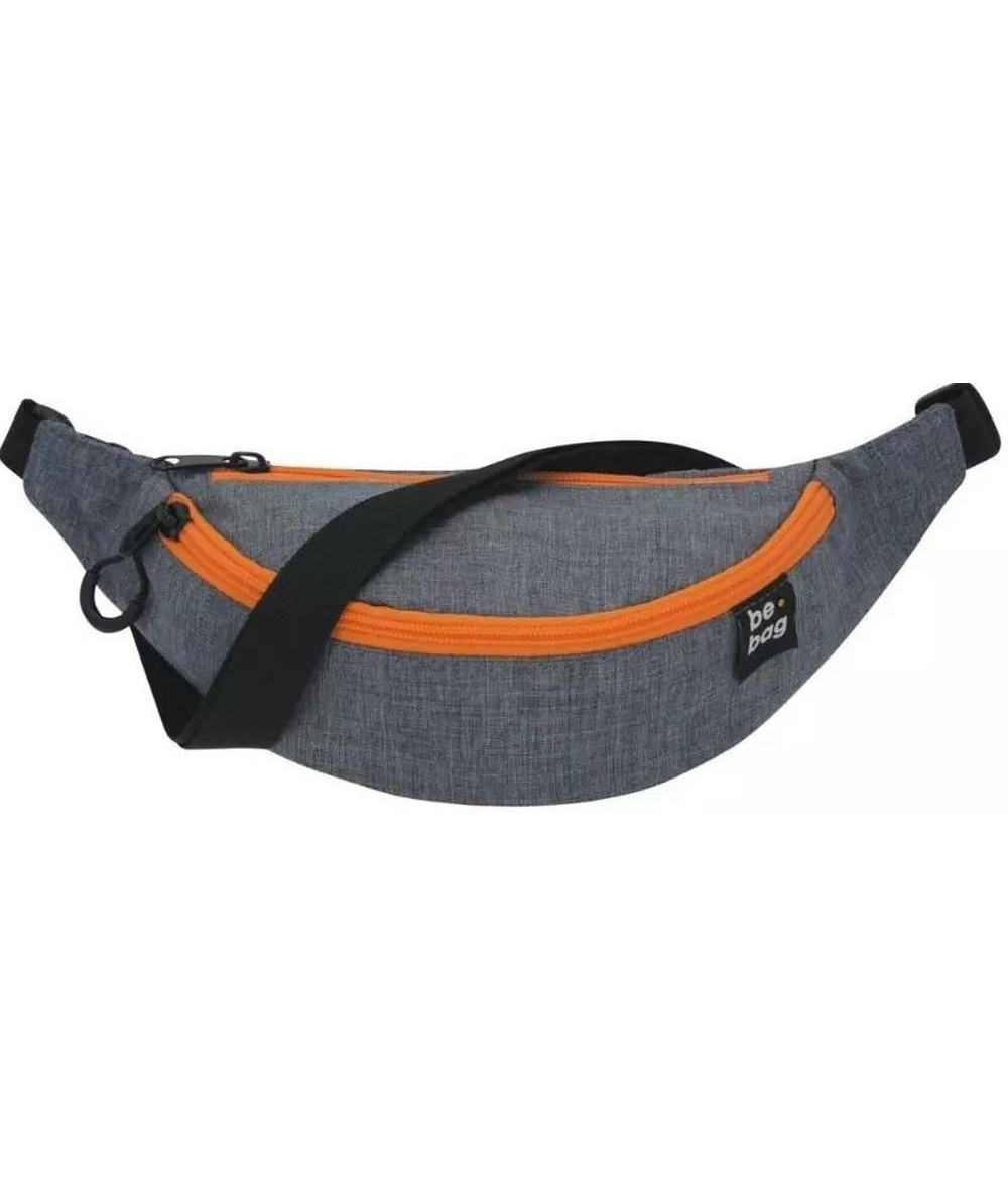 Saszetka nerka młodzieżowa be.bag szara sportowa be.agile Grey