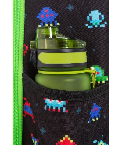 Plecak tornister CoolPack Turtle CZARNY piksele ergonomiczny Pixels
