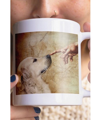 Kubek z pieskiem Sweety Dog Michelangelo ceramiczny 330ml