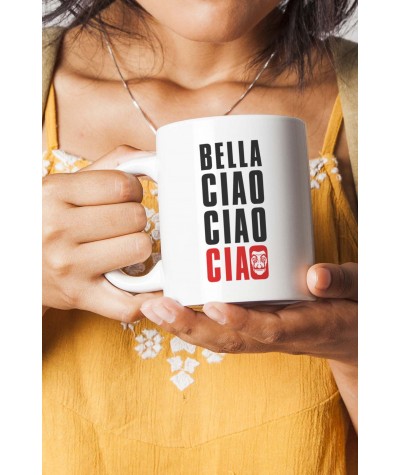 Kubek Bella Ciao ceramiczny 330ml modny