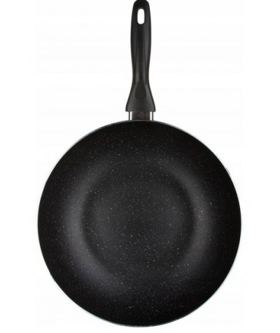 Patelnia WOK 30cm MG Home aluminiowa non-stick głęboka indukcja gaz