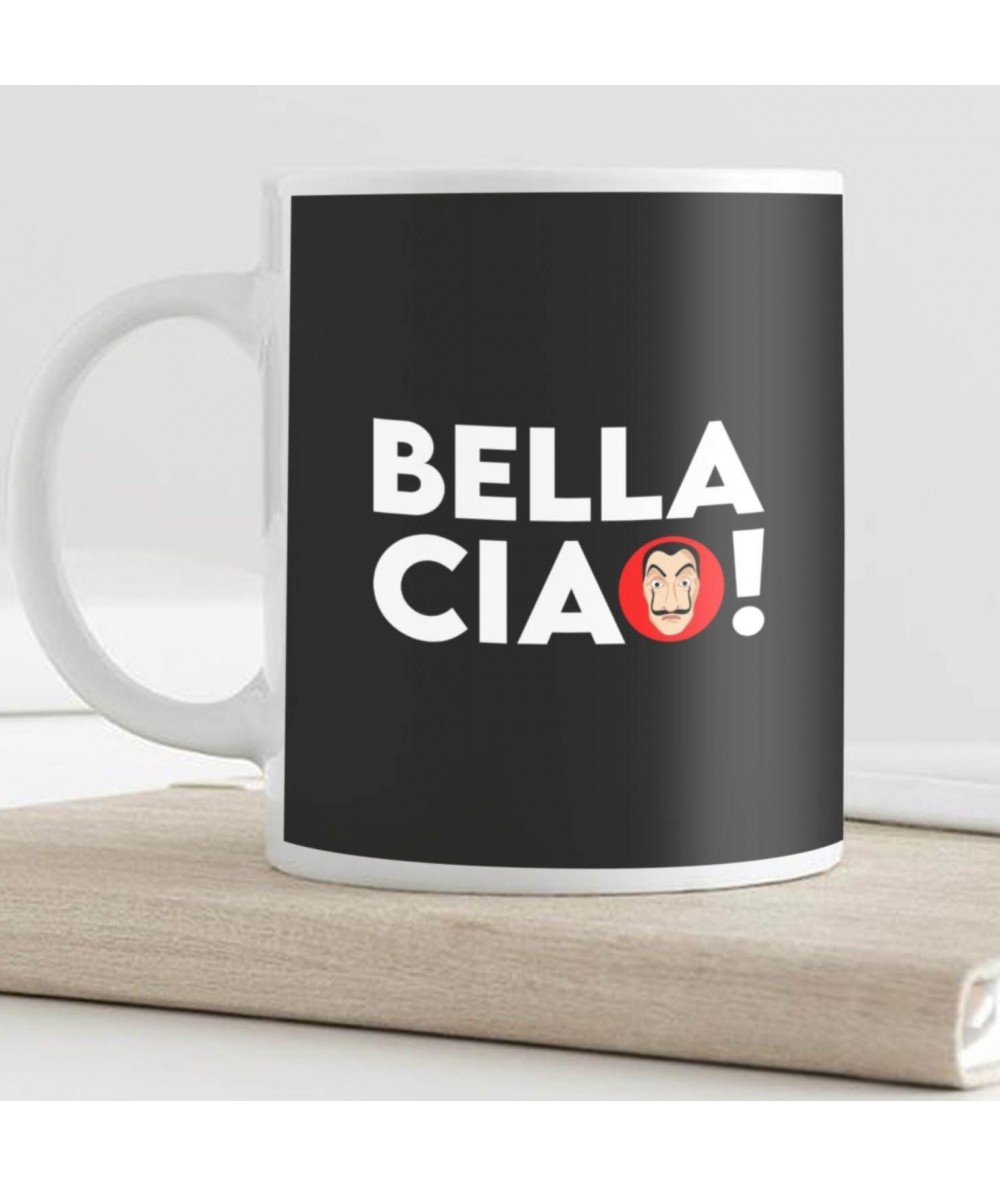 Kubek na kawę Bella Ciao Salvador Dali ceramiczny 330ml