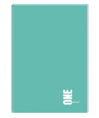 Brulion A6 w kratkę 96K gładka okładka notatnik One Color Interdruk MIX