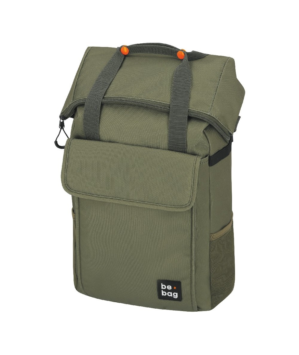 Plecak młodzieżowy ekologiczny be.bag be.flexible Olive khaki 30L