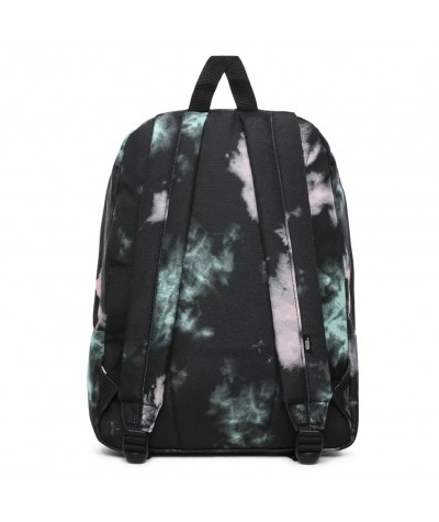 Plecak Vans BLACK TIE-DYE czarny modny Old Skool III dla chłopaka 2020