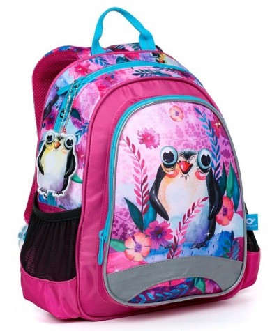 Plecak dla dziecka TOPGAL PINGWIN przedszkolny dziewczęcy 2 lata +