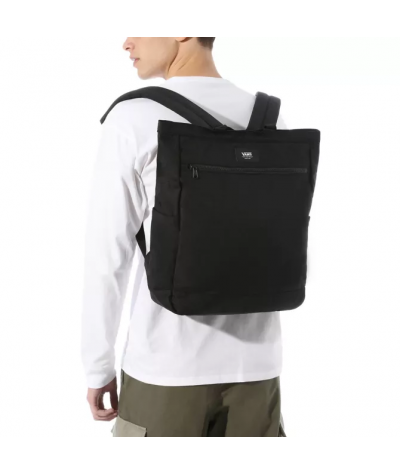 Plecak torba Vans czarny męski Commuter Black na laptop Cordura