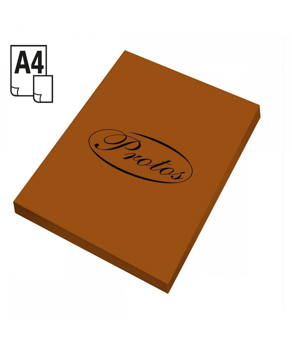 Brązowy papier A4 kserograficzny 100 arkuszy 80g/m2 do drukarek