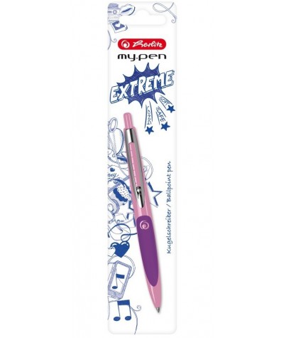 Długopis HERLITZ My.Pen różowo-fioletowy