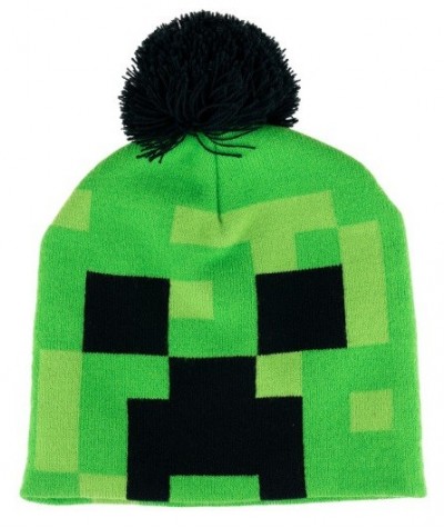 Czapka zimowa Minecraft Creeper zielona uniwersalna ORYGINALNA