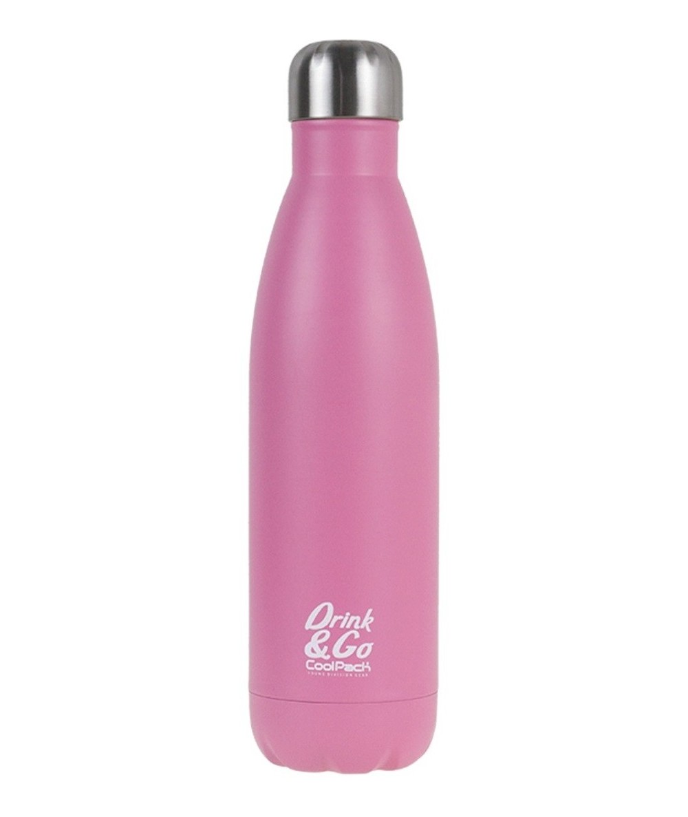 Bidon termiczny termos 500ml CoolPack na napoje Drink&Go pastelowy róż