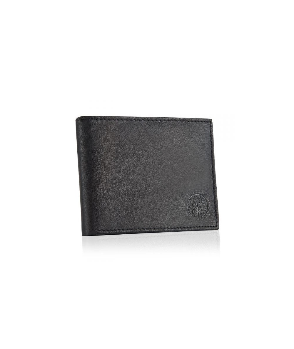 Betlewski portfel męski skórzany Optimal RFID czarny na prezent