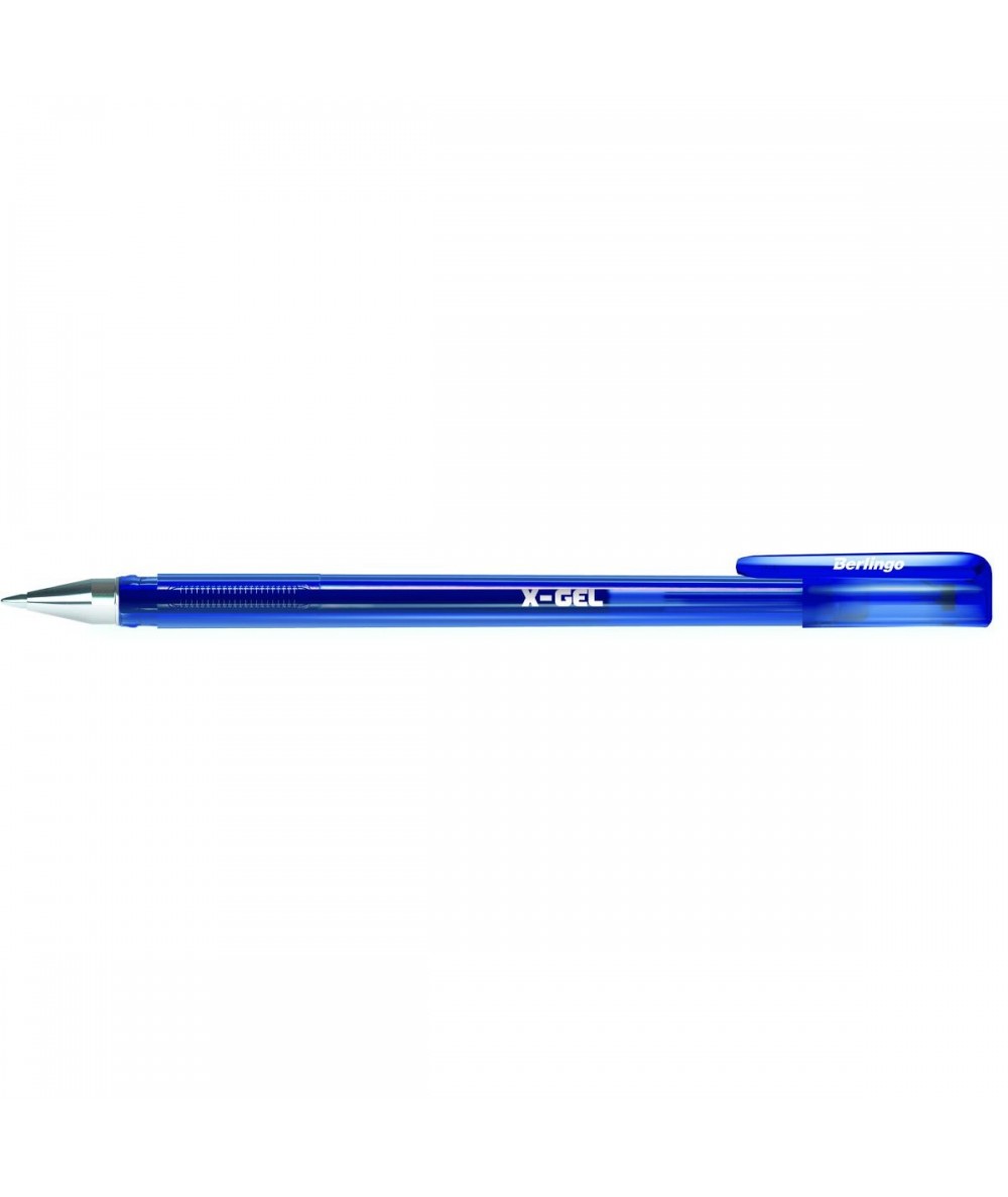 Długopis żelowy NIEBIESKI Berlingo X-Gel 0,5mm SZKOŁA BIURO