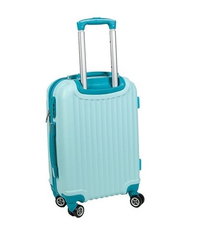 Mała walizka ABS turkusowa podróżna Paso 20" dla dziecka