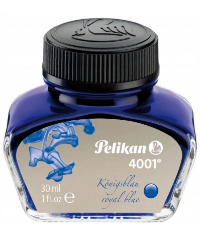 Atrament do pióra Pelikan 4001 niebieski 30 ml słoiczek Royal Blue