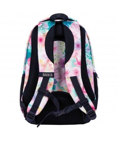 Plecak w kwiaty BackUP WIOSENNY szkolny kolorowy O18