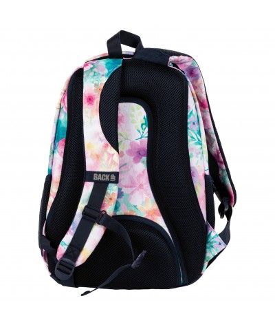 Plecak w kwiaty BackUP WIOSENNY szkolny kolorowy O18