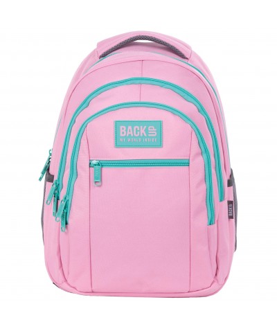 Pastelowy plecak dla dziewczyny BackUP PLB4036