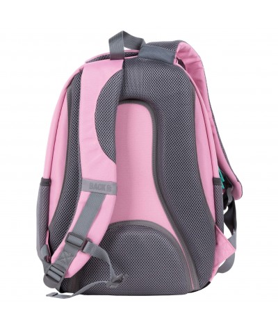 Różowy plecak szkolny BackUP PASTELOWY RÓŻ dla dziewczyny O36