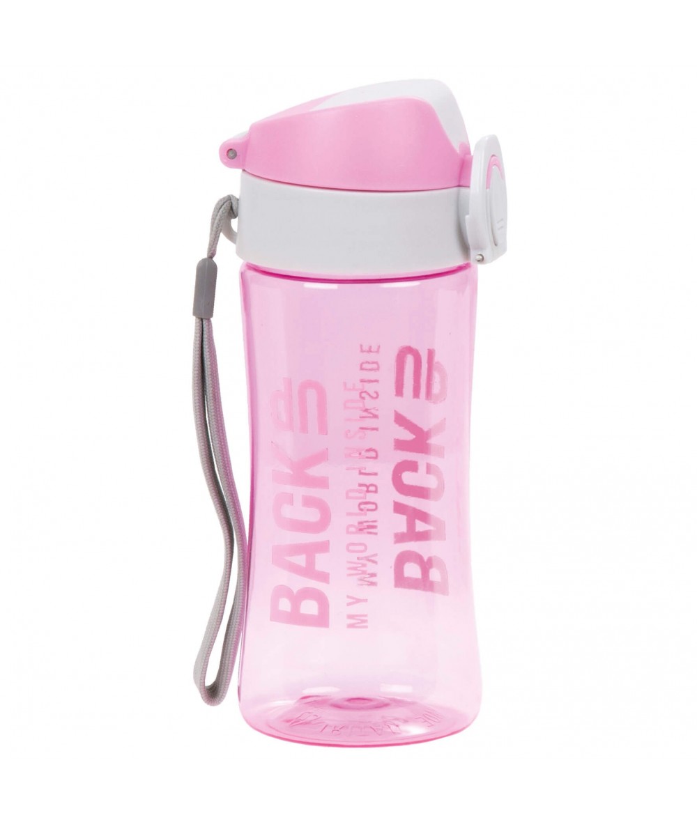 Bidon różowy z tritanu Mini 400ml BPA free BackUP