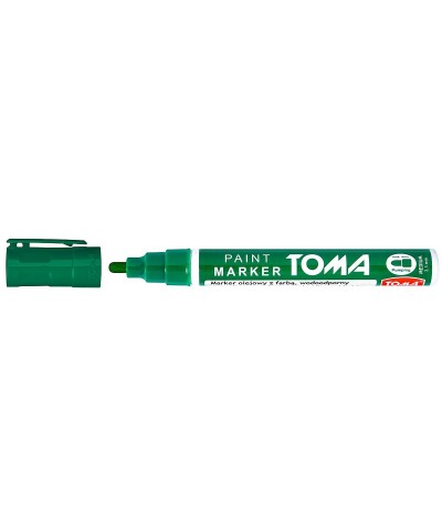 Marker olejowy specjalistyczny ZIELONY Toma 2,5mm niezmywalny TO-440