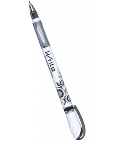 Długopis żelowy ASTRA CRYSTAL WHITE 0,7mm niebieski tusz KOLORY MIX