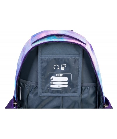 Plecak szkolny z jednorożcem ST.RIGHT SKY UNICORN dla dziewczynki BP58