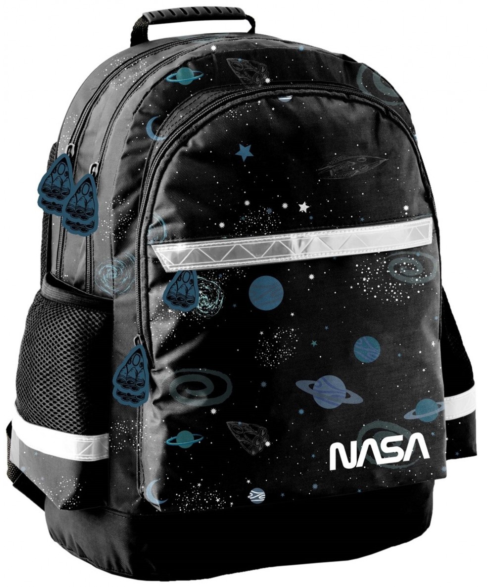 Plecak NASA szkolny PASO kosmos czarny dla chłopca