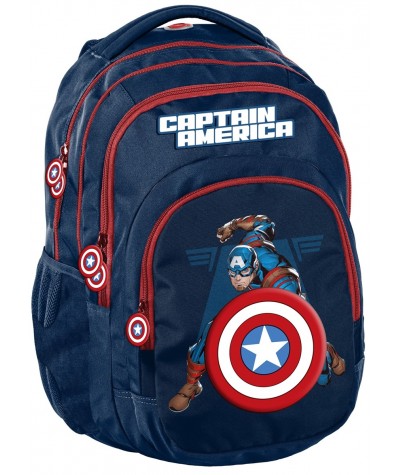 Plecak  szkolny KAPITAN AMERYKA AVENGERS PASO dla chłopca Captain America