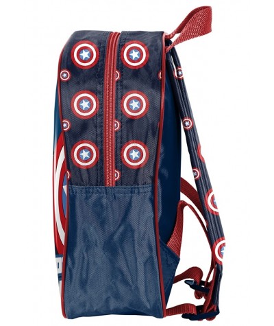 Plecak przedszkolaka Avengers Kapitan Ameryka mały dla chłopca Marvel