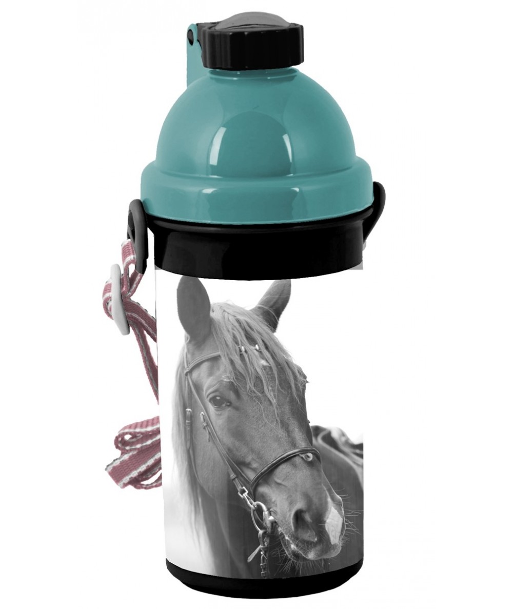 Bidon z koniem BPA FREE miętowy PASO