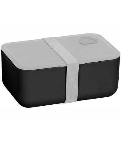 Śniadaniówka lunchbox PASO czarno-szary BPA FREE BeUniq
