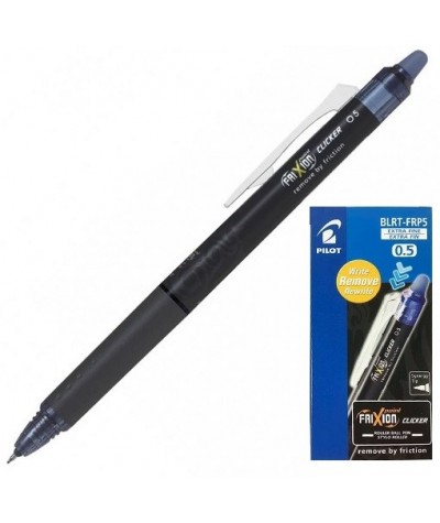 Długopis wymazywalny PILOT Frixion Clicker 12 SZTUK ZESTAW 0,5mm GRANATOWY