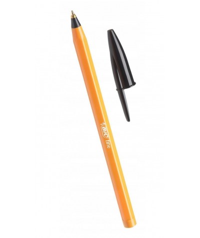 Długopis BIC ORANGE czarny jednorazowy 0,7 zestaw 20 sztuk szkolny 