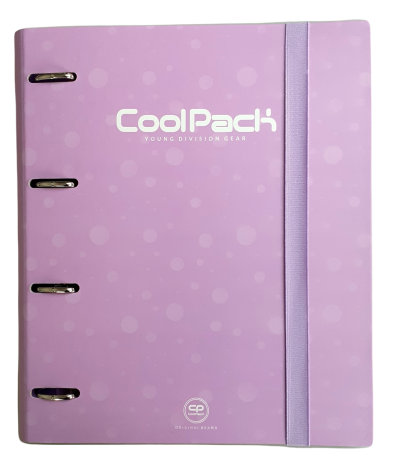 Segregator A4 z kartkami przegrodami FIOLETOWY CoolPack Pastel