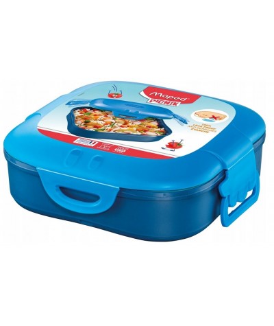Pudełko na obiad lunchbox Maped Picnik niebieski BPA FREE 740ml