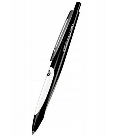 Długopis HERLITZ My.Pen EXTREME czarno-biały szkolny biurowy M