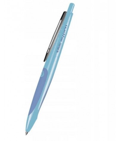 Długopis automatyczny HERLITZ my.pen Extreme BŁĘKITNY szkolny roz. M