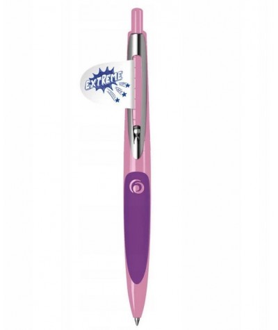Długopis My.Pen HERLITZ EXTREME lila róż szkolny M