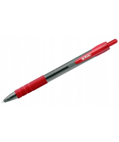 Zestaw długopis żelowy Herlitz Smoothy 12 szt czerwone 0,7mm biurowy