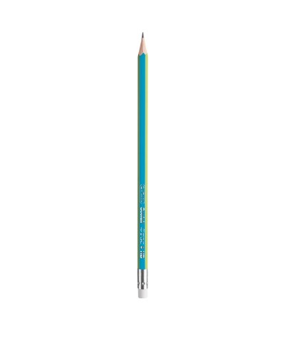 Ołówek z gumką HB HERLITZ GreenLine 4 SZTUKI ZESTAW szkolny