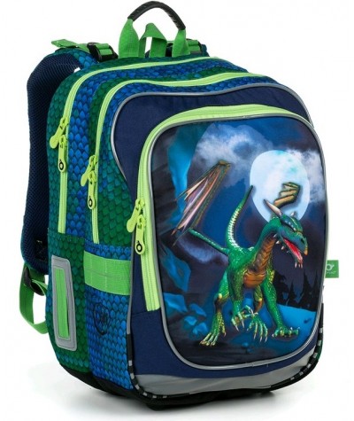 Plecak szkolny Topgal SMOK ENDY 21005 G klasy 1-3 dla chłopca