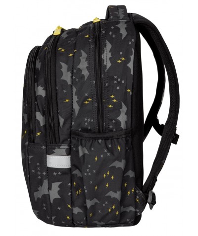 Czarny plecak szkolny CoolPack DARK NIGHT Joy S D048331