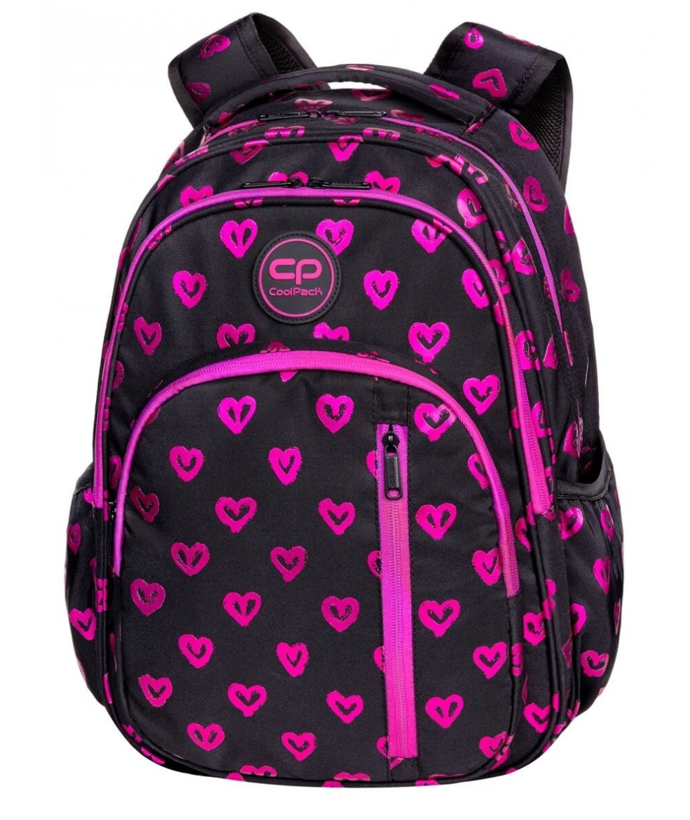 CoolPack plecak w serduszka ELECTRA HEARTS dla dziewczyny BASE 27L