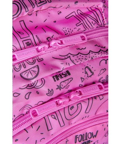 Plecak dla dziewczyny fioletowe ombre CoolPack do szkoły PICK 27l