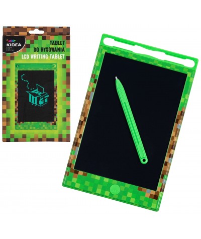 Tablet do nauki pisania znikopis dla dzieci 8 cali KIDEA GAME pixele