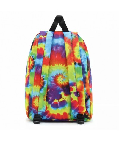 Plecak Vans dla dzieci New Skool Spiral Tie Dye dziewczęcy VN0002TLZBY