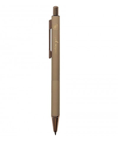 Długopis żelowy 1,0mm INTERDRUK niebieski tusz Satin Gold 4 kolory - MIX