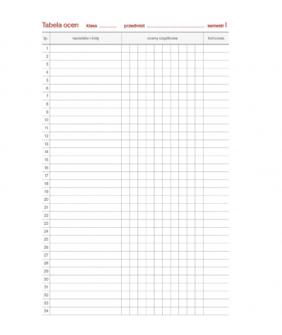 Kalendarz Nauczyciela 2021/2022 miękka okładka PCV BORDOWY A5 tygodniowy